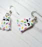 Halloween sprinkles Ghosts Earrings - Image 2