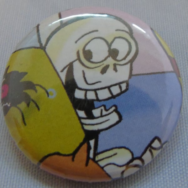 Comics Badge - Skull