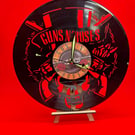 Guns and Roses Clock