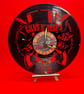Guns and Roses Clock