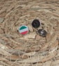 North Rhine-Westphalia Flag Map Pin - Germany State Flag Map Pin For Wood Map - Image 2