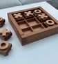 Wooden Noughts and Crosses Set - Image 2