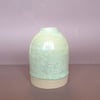 Miniature green bud vase