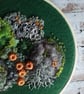Hand embroidered mossy wall art - Image 5
