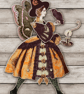 Cut out and make Paper Doll from Vintage Prints - Ludmilla the Witch - Image 3