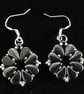 Petite Paisley Beaded Earring - jet hematite - Image 3
