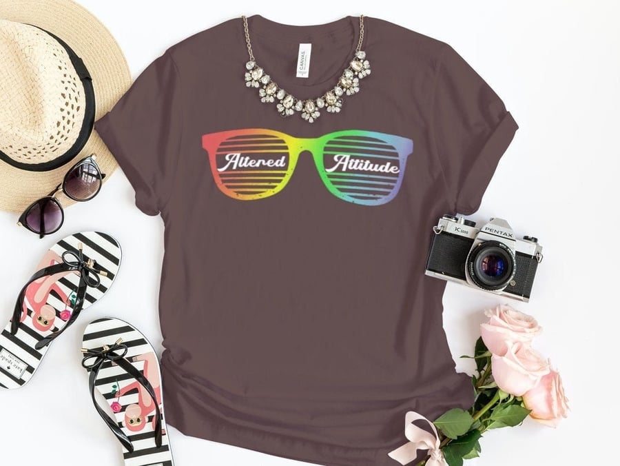 Altered Attitude Sober Unisex T-Shirt, sober shirt, sober gift, Sobriety gift fo