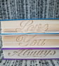 Love You Always CUT & FOLD Book Folding Patterns - 3 X EMAILED PDF PATTERNS - Image 1