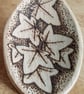 Three pyrography ivy leaf wooden spoons - Image 5