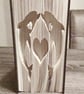Dolphins in Love CUT & FOLD Book Folding Pattern - EMAILED PDF PATTERN - Image 1