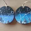 Pisces Constellation Christmas Tree Decoration