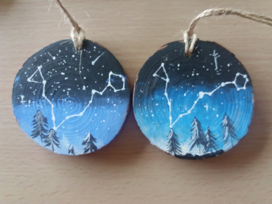 Pisces Constellation Christmas Tree Decoration