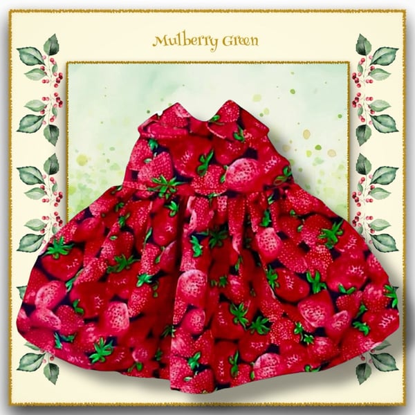 Juicy Strawberries Dress 