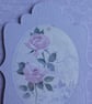 Best Wishes Card - Pink Roses - Image 3
