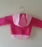 Child's Mouse Sweater Knitting Pattern, Hoodie with Mouse Knitting Pattern, Baby - Image 2