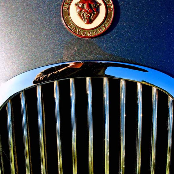 Jaguar Classic Motor Car Photograph Print