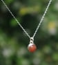 Orange Moonstone Necklace - Image 2