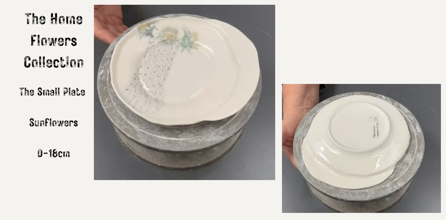 The Small Plate - The Home Flowers Collection