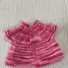 Short sleeve round neck 3 button baby top