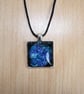 Blue Square Pendant - Image 4