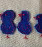 Bright & Cheerful Bird Appliqué Glasses Case - Image 6
