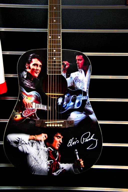 Elvis Presley On Tour The Exhibition London Photograph Print