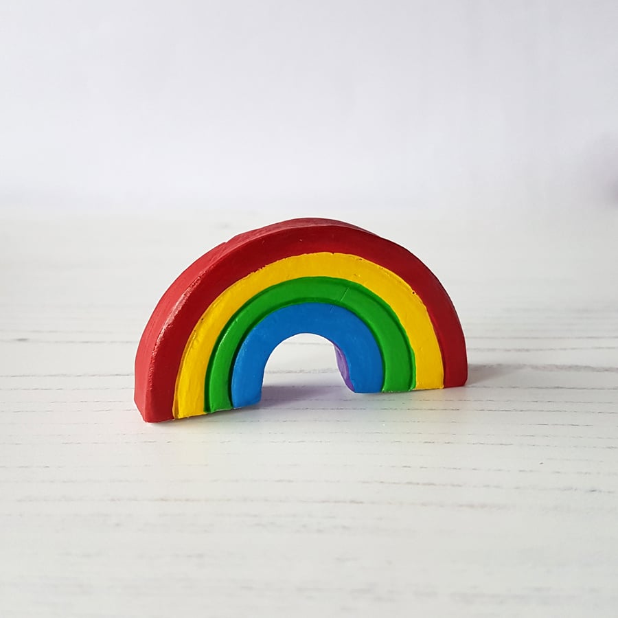 3D rainbow clay shelf ornament CHOOSE YOUR STYLE