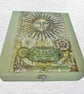 Sun: Decorated Wooden Trinket Keepsake Box 26cm