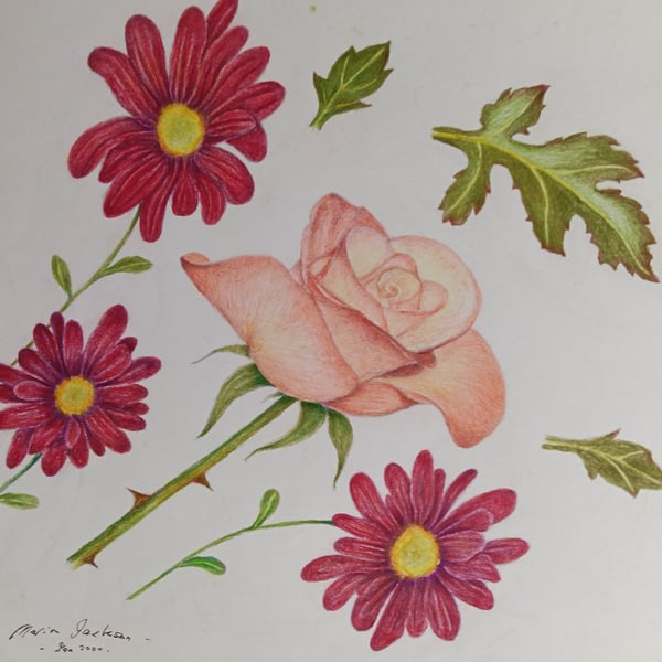 SUMMER FLOWERS - (4)