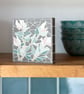  Original Floral Art - Willow Mosaic Wall Plaque in Anthracite  - Image 4