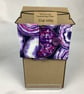 Geode cup cosy, Crystal cup cozy, Mug sleeve, 2 options, Handmade - Image 4