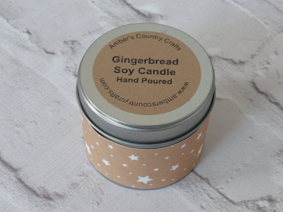 Gingerbread Candle
