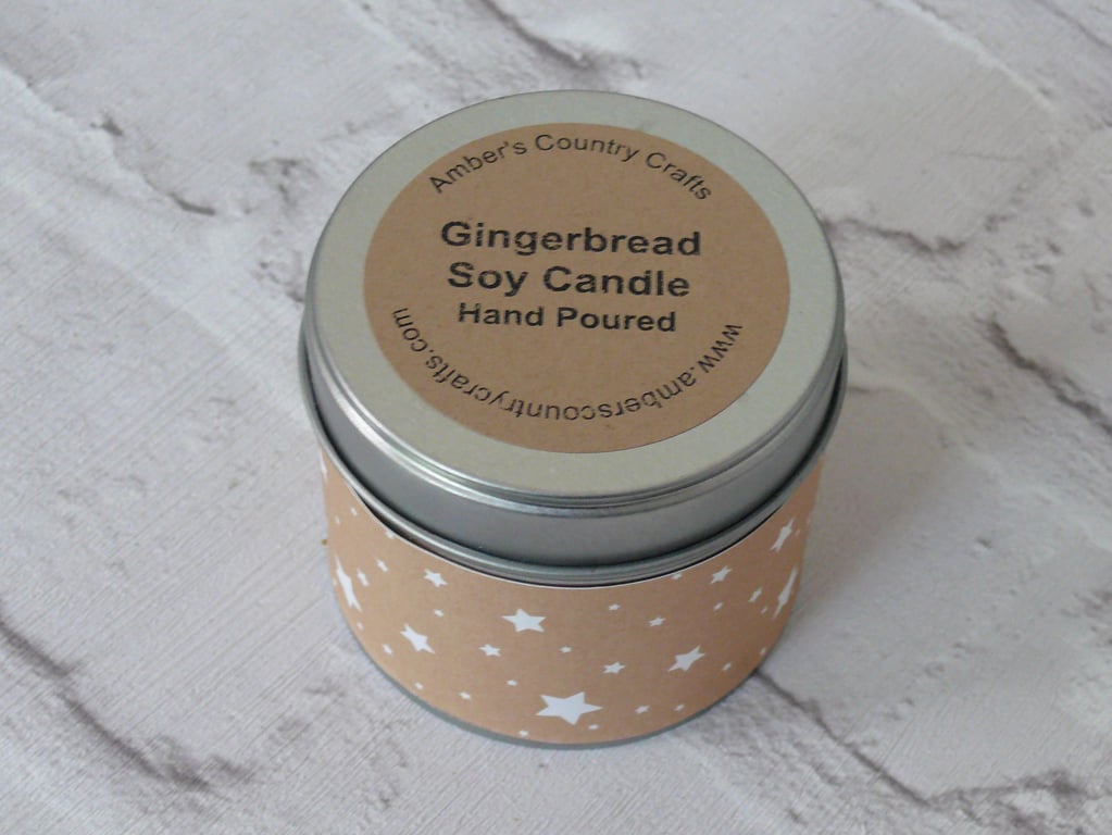 Gingerbread Candle
