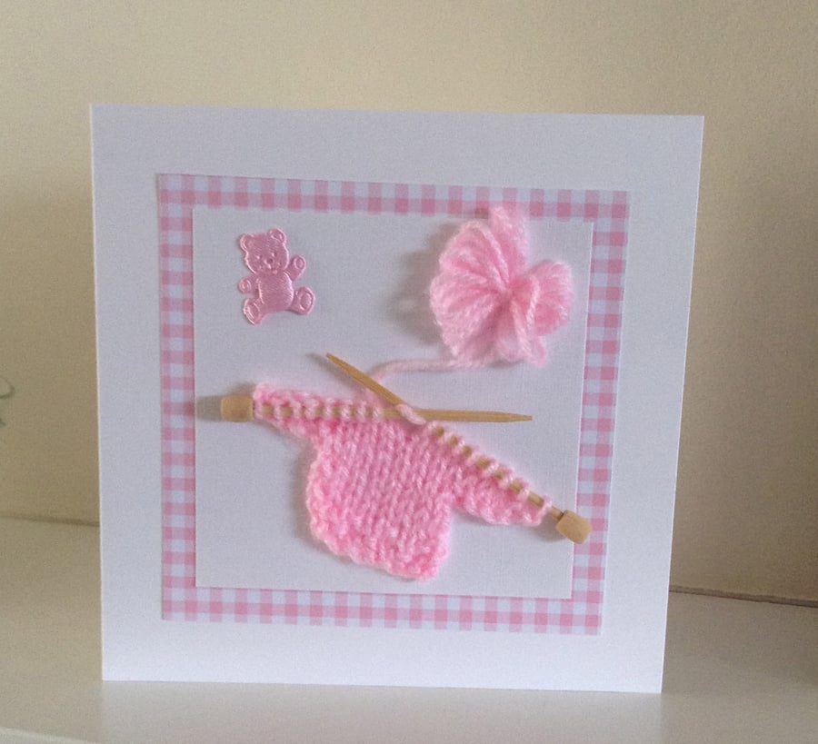 New Baby Girl Card