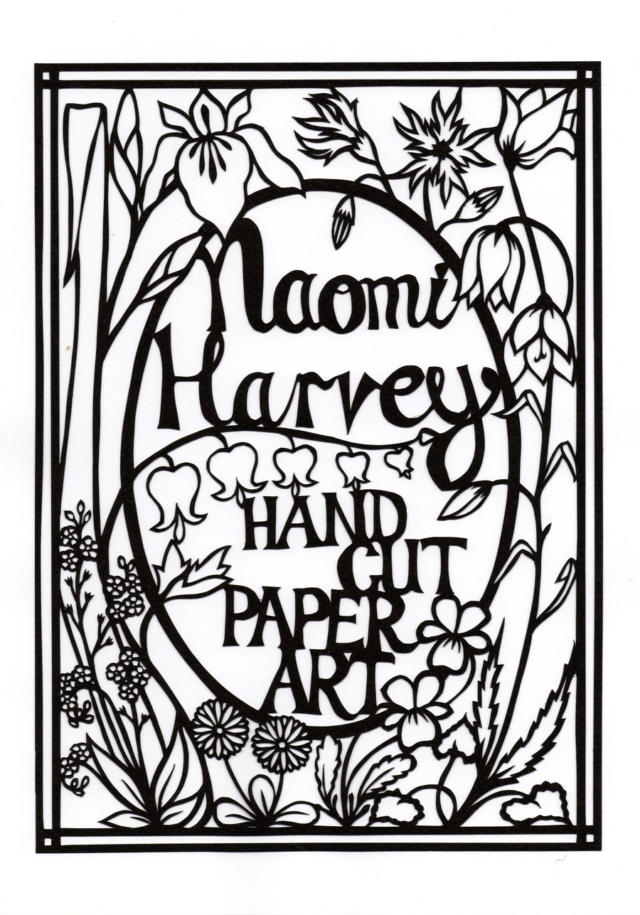 Naomi Harvey Paper Art