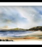 Coast, Original Watercolour Painting.  - Image 2
