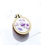 Hand Embroidered Floral Brooch - Image 2