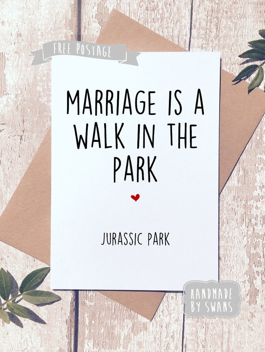 Wedding Card,funny wedding card, engagement card, best friend card, congratulati
