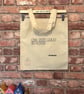 Cotton Book Bag Tote Bag featuring a Beatles Song Pun