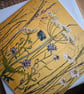 Cow Parsley On Brown card - Image 2