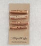 Four driftwood toggle buttons - Image 6
