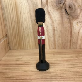  Soldier Peg Doll. (376)