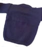 Child's Navy Blue Knitted Jumper with Owl Motif, Child's Jumper, Owl Jumper - Image 2