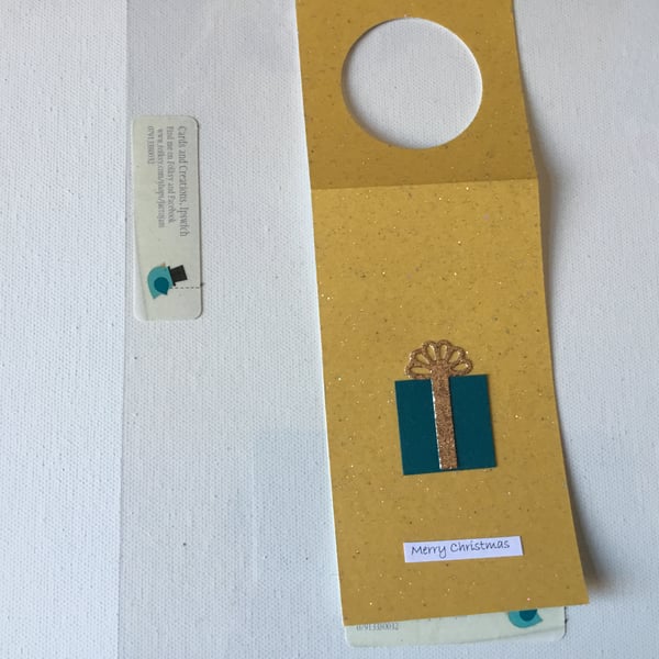 Bottle gift tag. Handmade gift tag. Christmas gift tag. Birthday gift tag. CC712