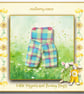 Checked Dungarees to fit the Little Nippers and Bunny Hugs 