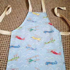 Cath Kidston Child's Apron in Aeroplane fabric