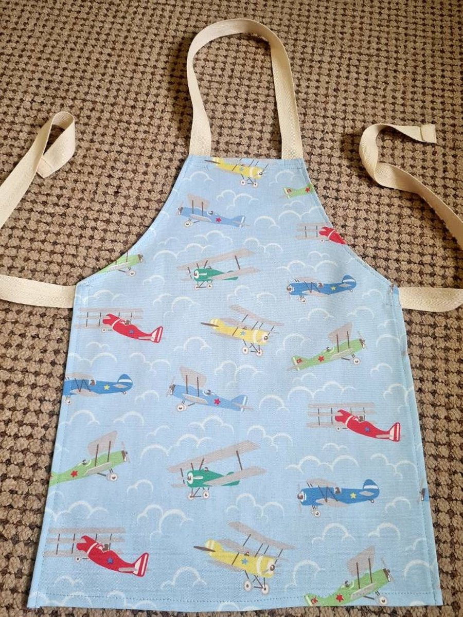Cath Kidston Child's Apron in Aeroplane fabric