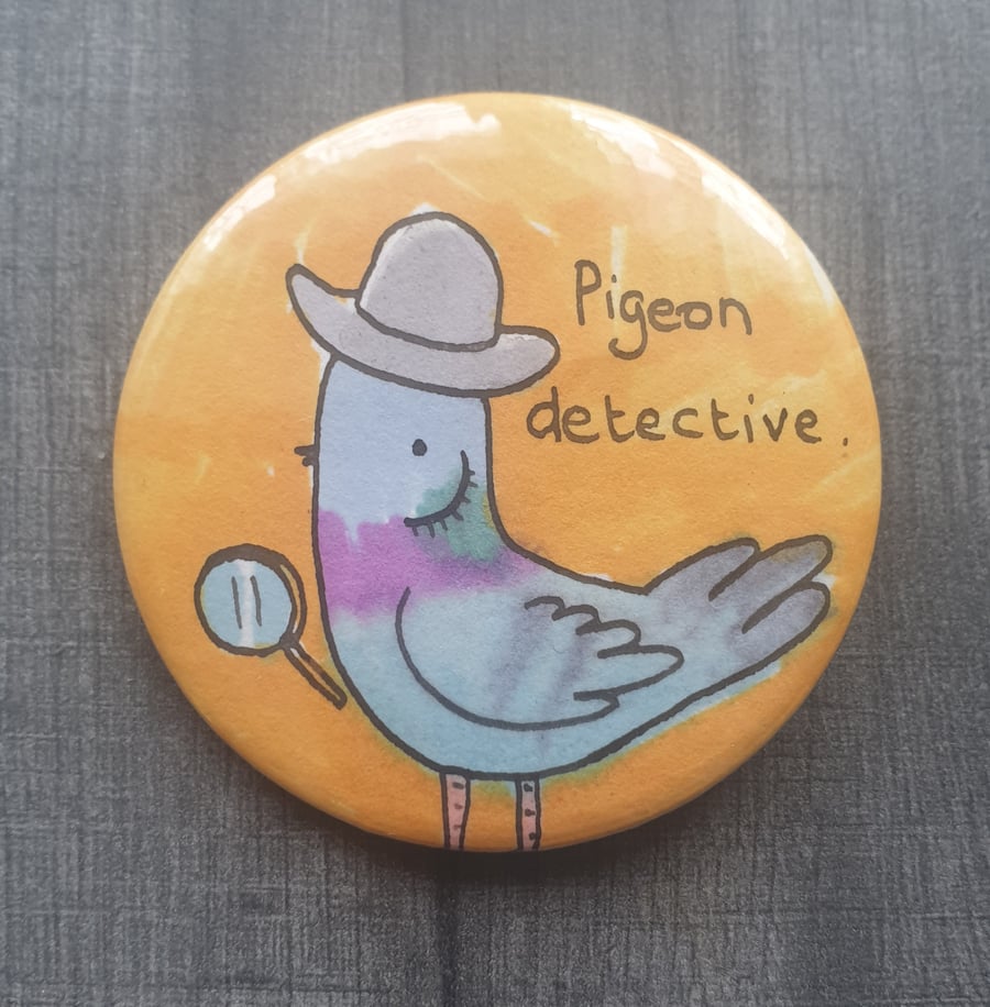 Pigeon Detective Original Badge