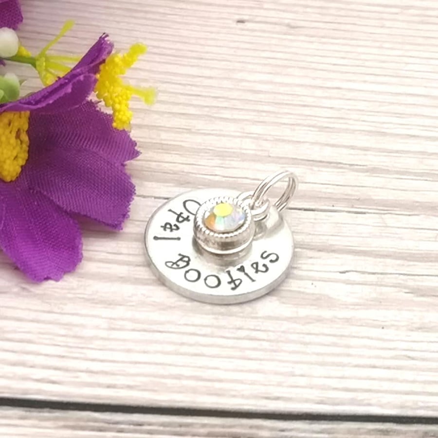 Opal Boobies Booby Award Charm - Add-on Charm For Breastfeeding Keyring