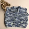 Shades of blue babies tank top